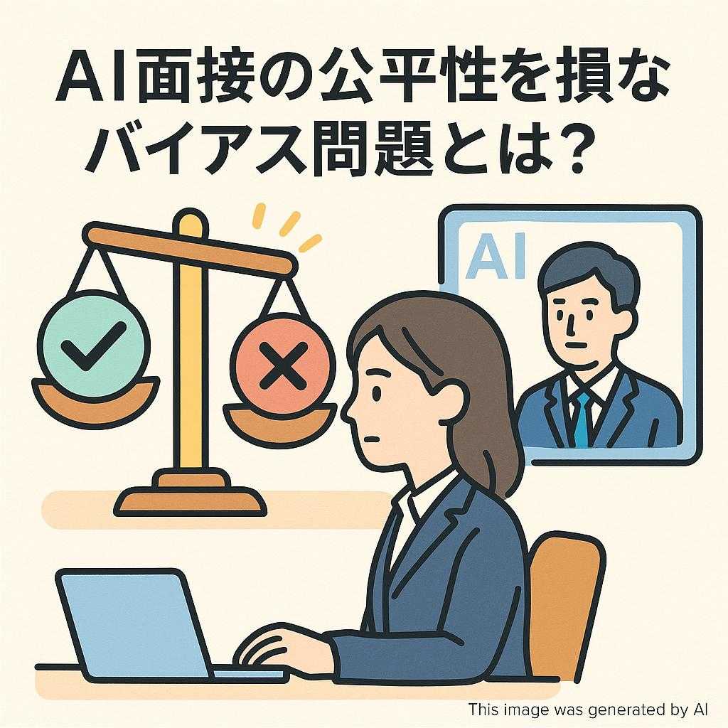 AI面接の公平性を損なうバイアス問題とは?
