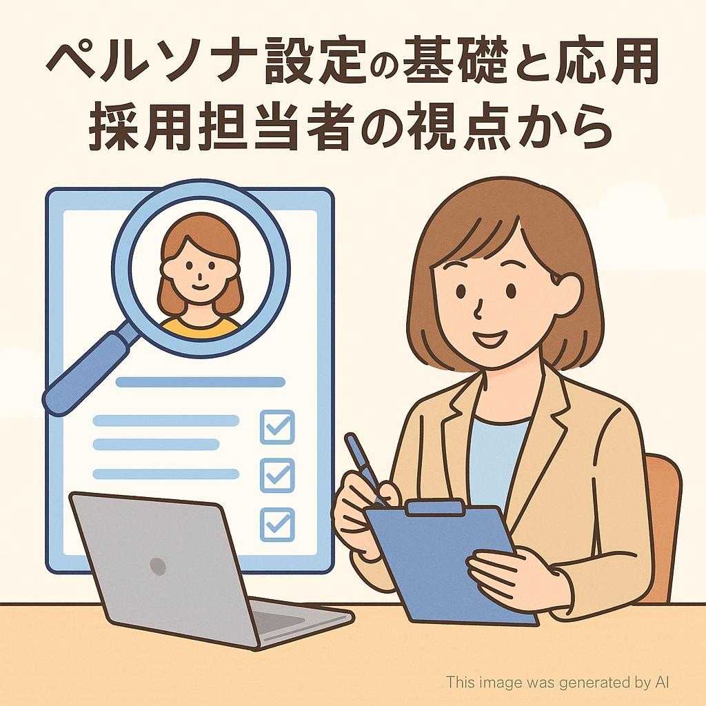 ペルソナ設定の基礎と応用・採用担当者の視点から
