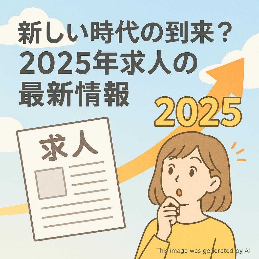 新しい時代の到来?2025年求人の最新情報