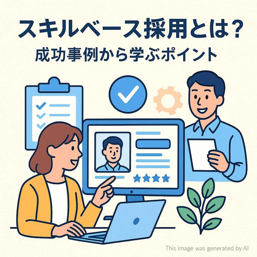 スキルベース採用とは?成功事例から学ぶポイント