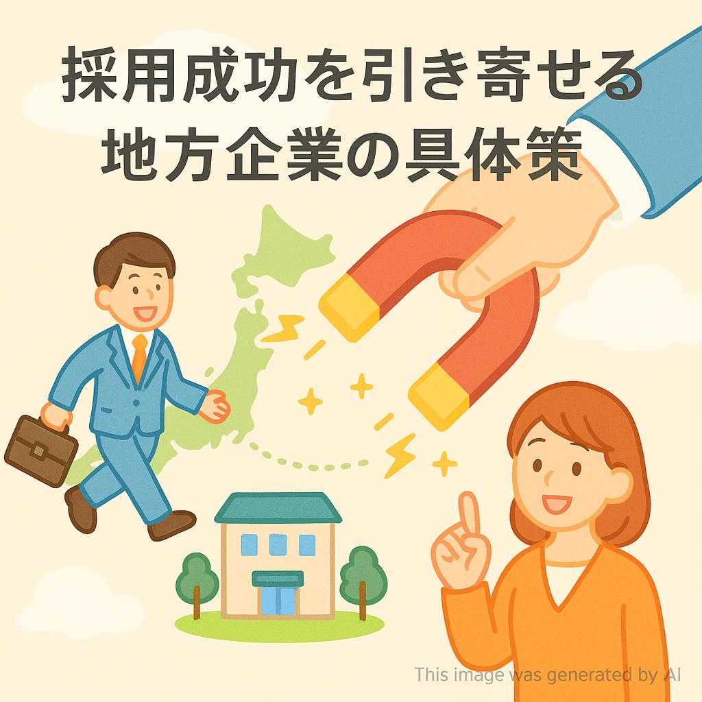 採用成功を引き寄せる地方企業の具体策