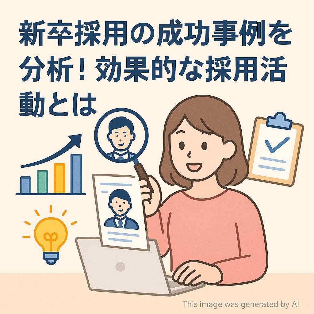新卒採用の成功事例を分析!効果的な採用活動とは