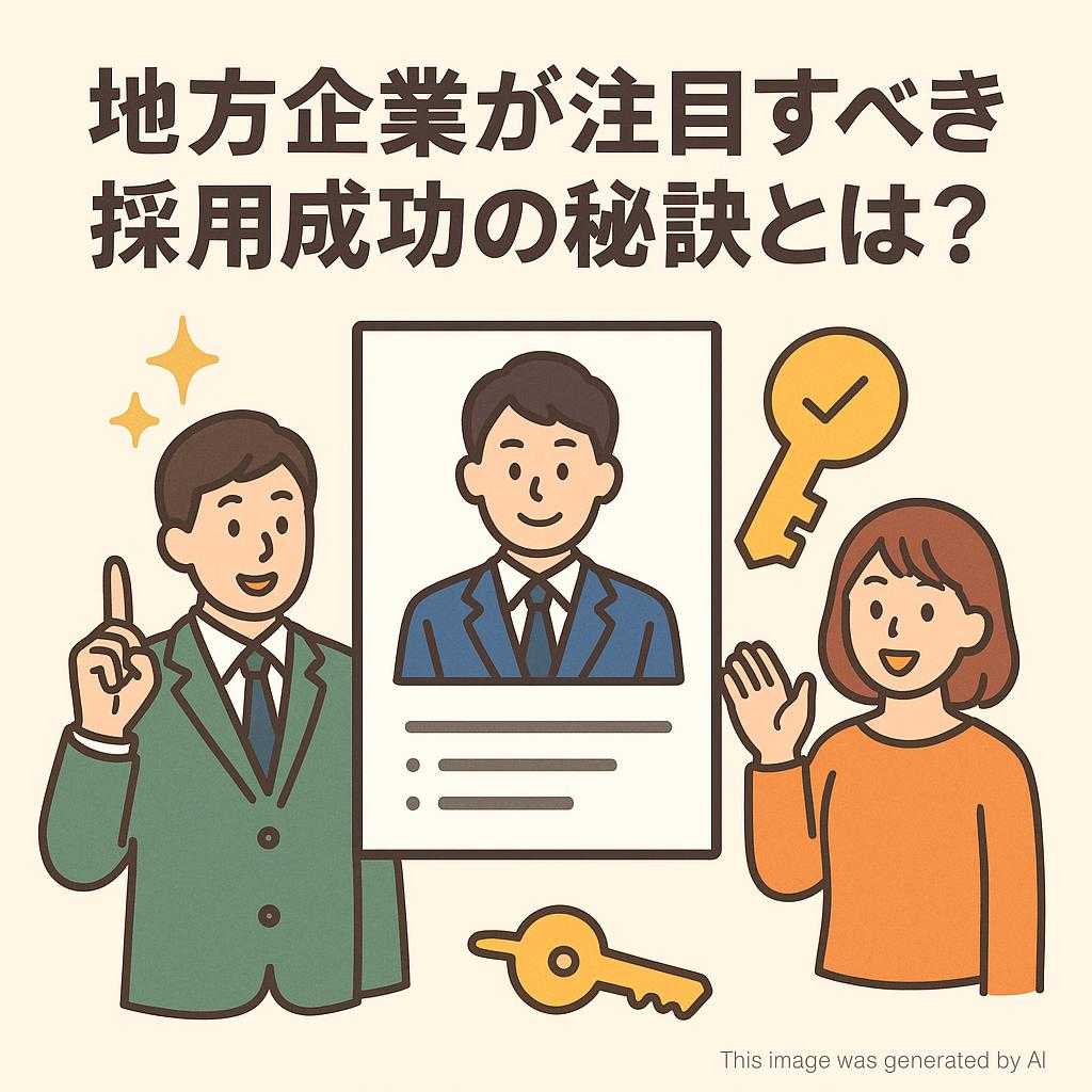 地方企業が注目すべき採用成功の秘訣とは?