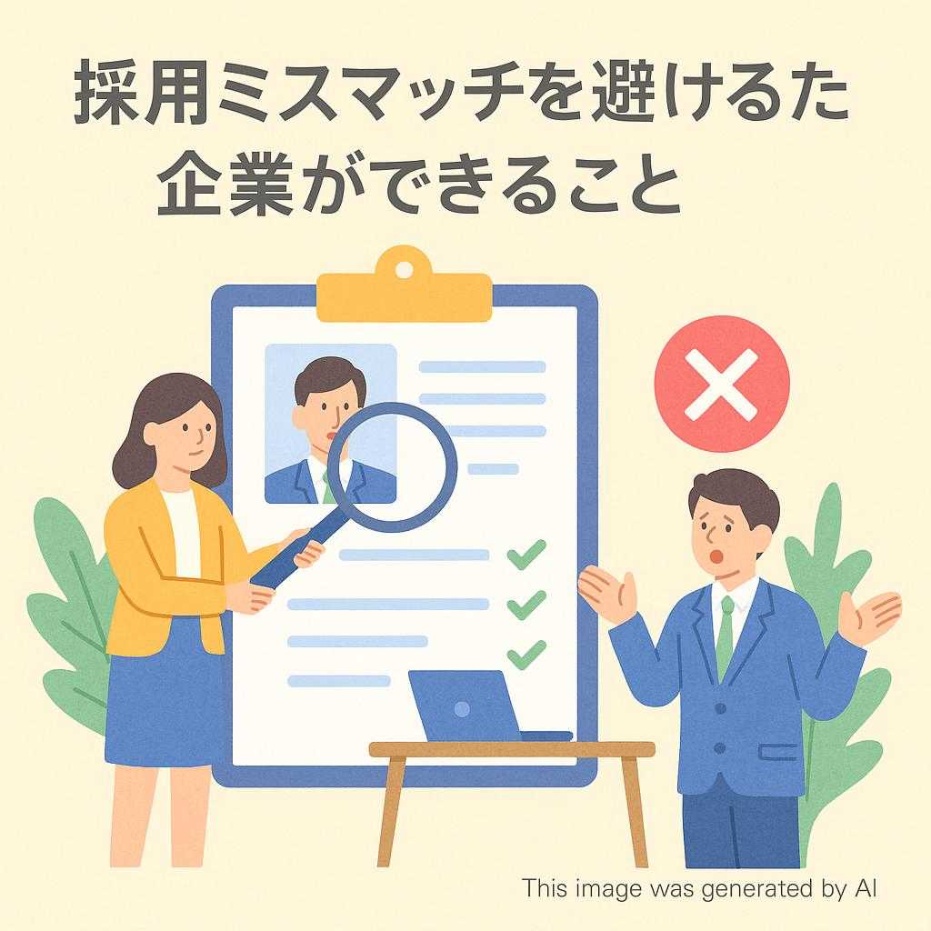 採用ミスマッチを避けるために企業ができること