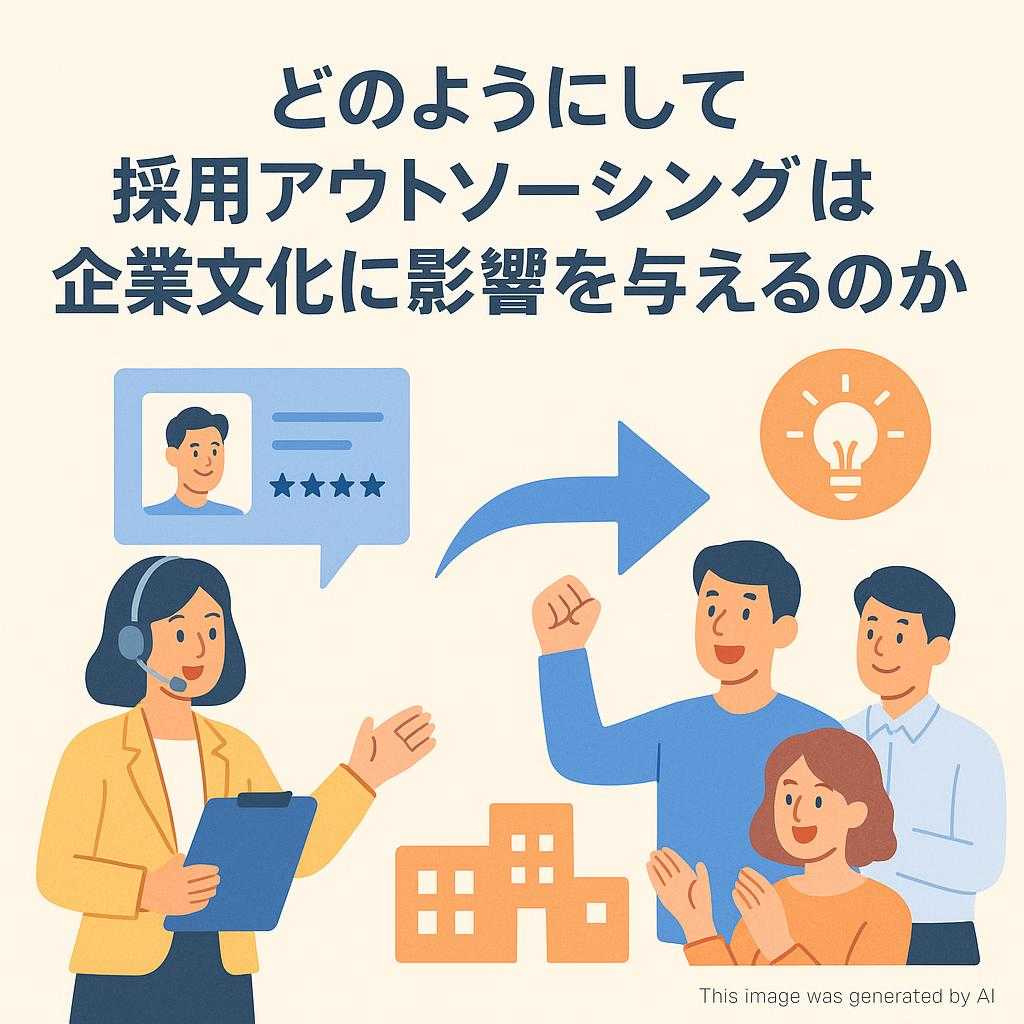 どのようにして採用アウトソーシングは企業文化に影響を与えるのか