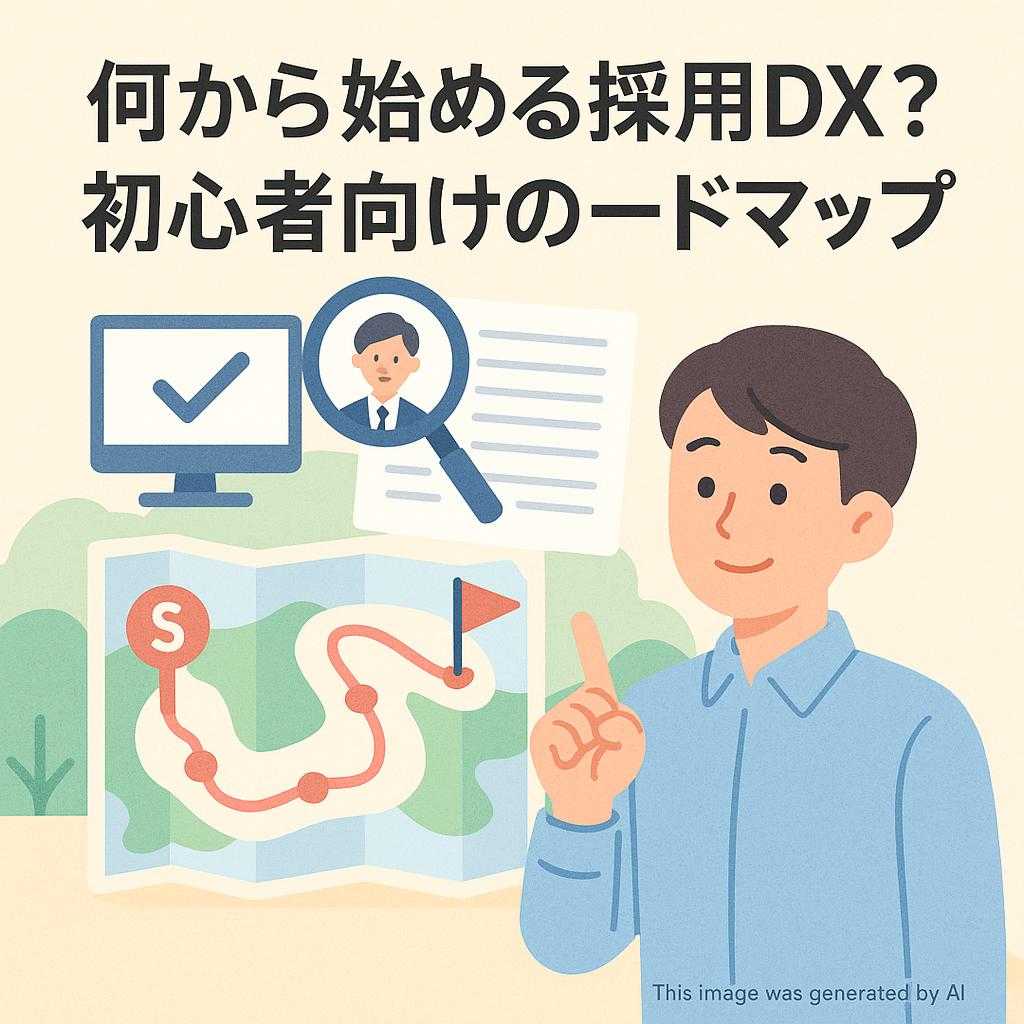 何から始める採用DX?初心者向けのロードマップ