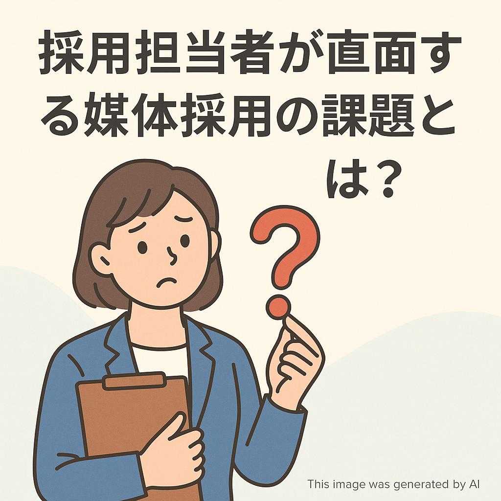 採用担当者が直面する媒体採用の課題とは?