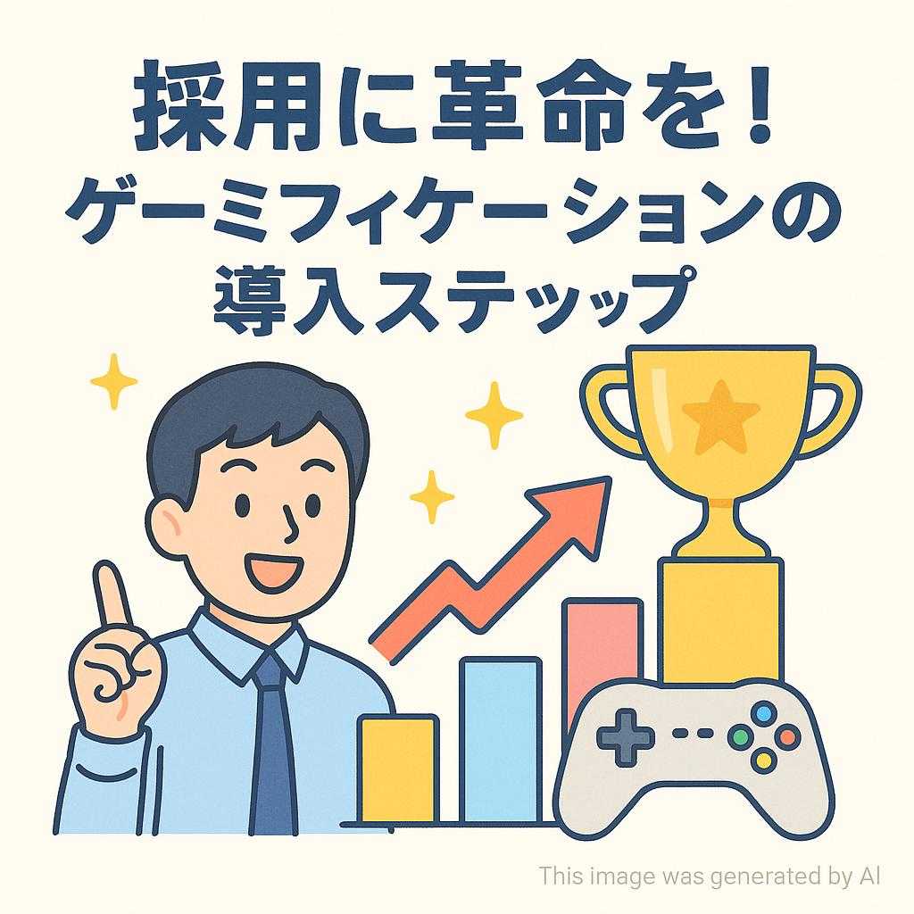 採用に革命を!ゲーミフィケーションの導入ステップ