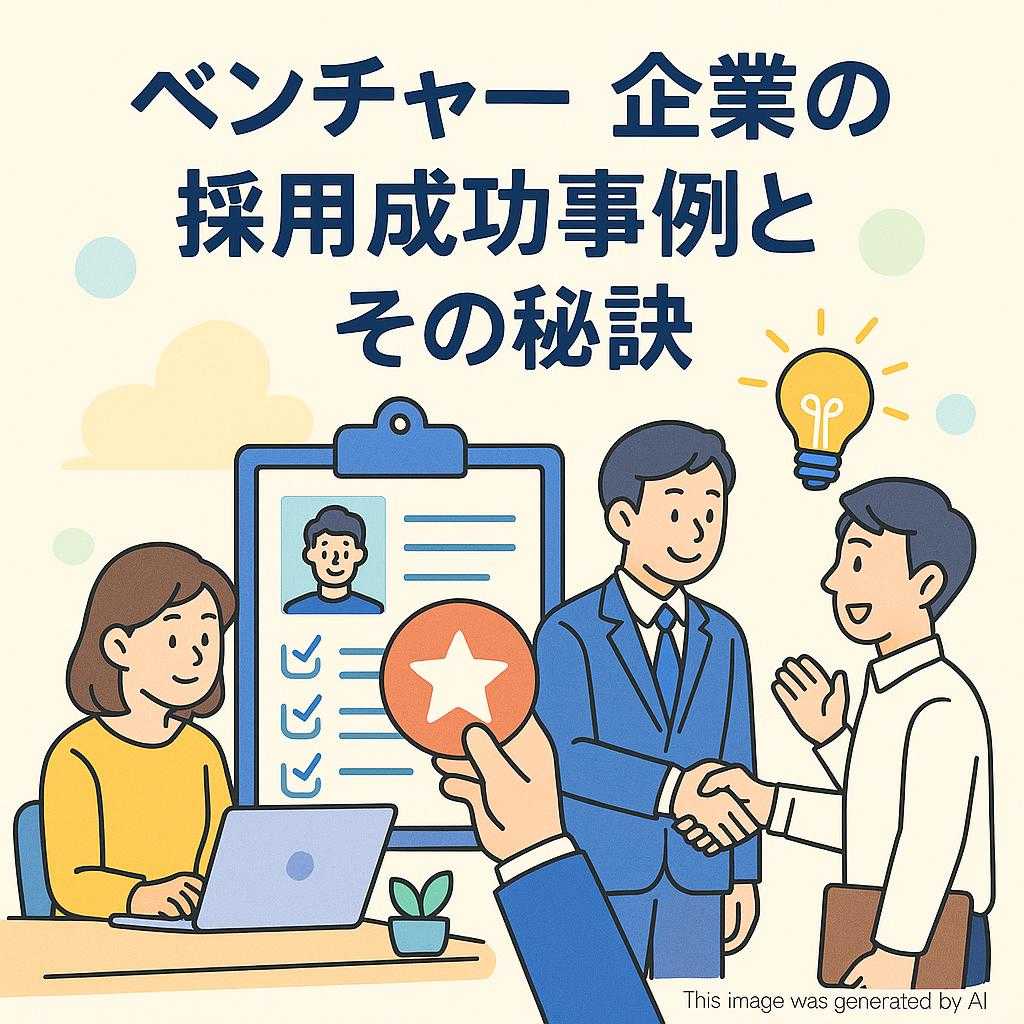 ベンチャー企業の採用成功事例とその秘訣