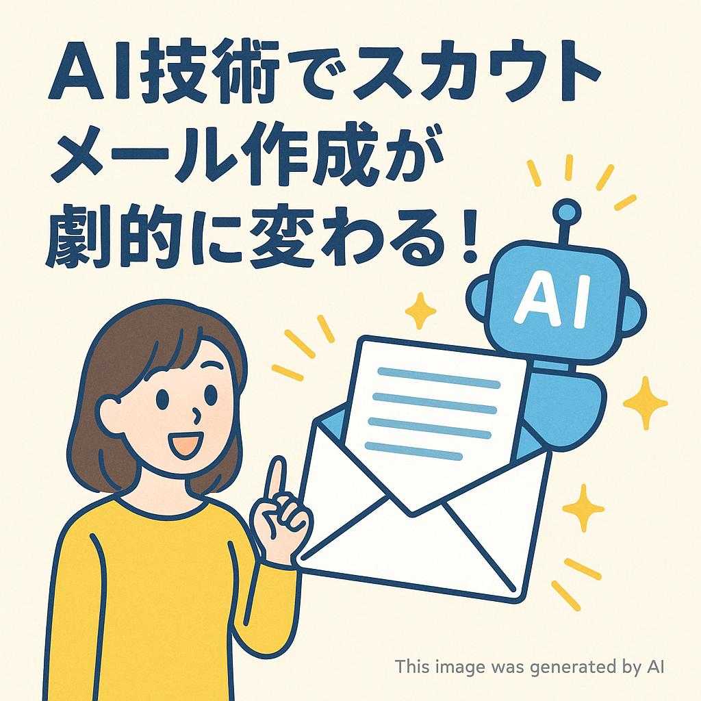 AI技術でスカウトメール作成が劇的に変わる!