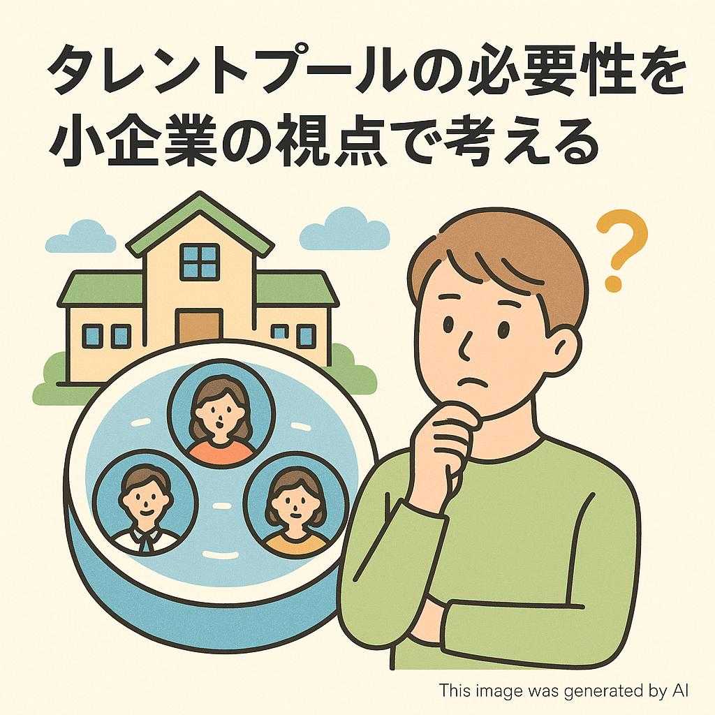 タレントプールの必要性を小企業の視点で考える