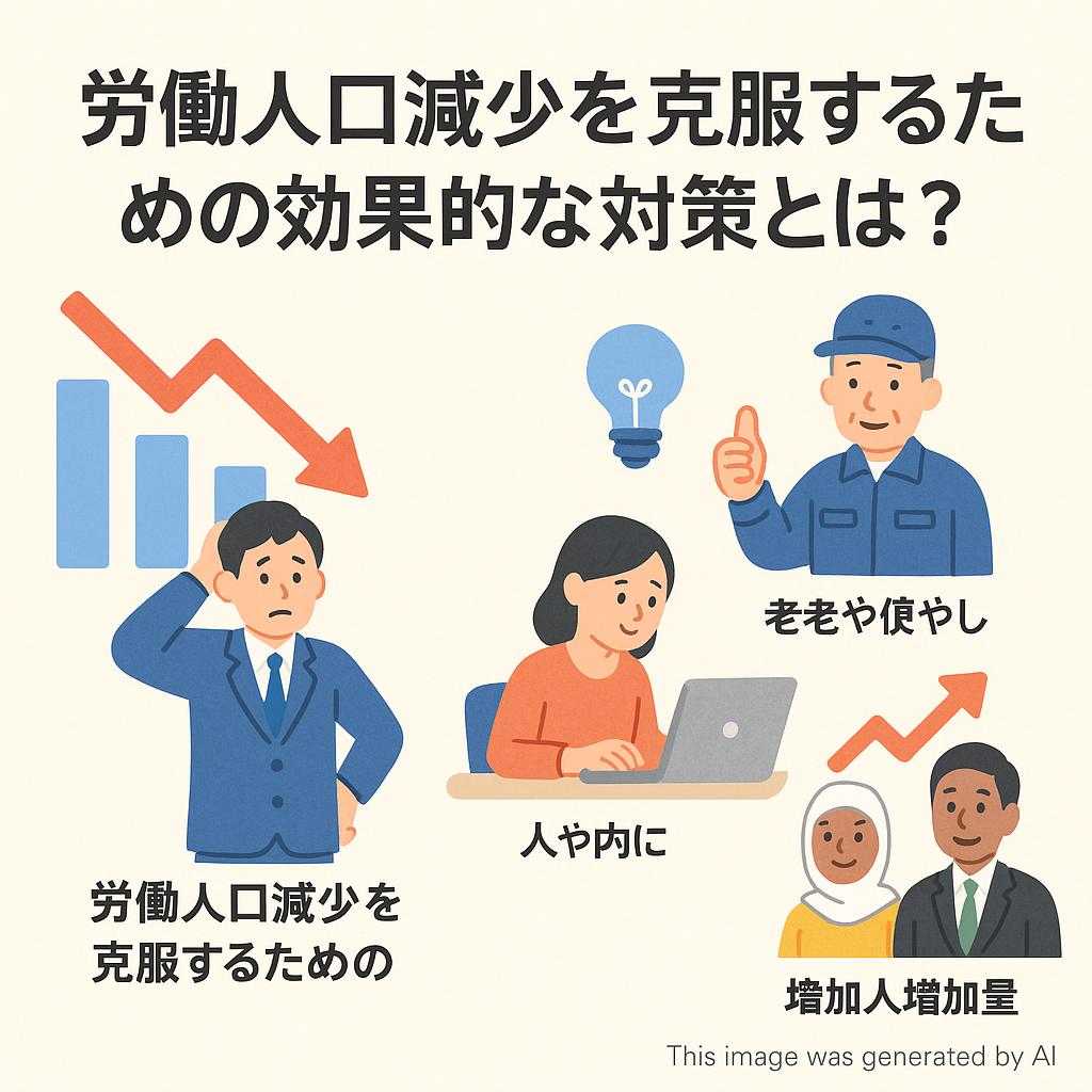 労働人口減少を克服するための効果的な対策とは？