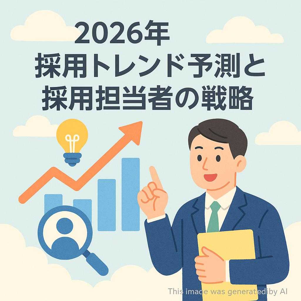 2026年採用トレンド予測と採用担当者の戦略