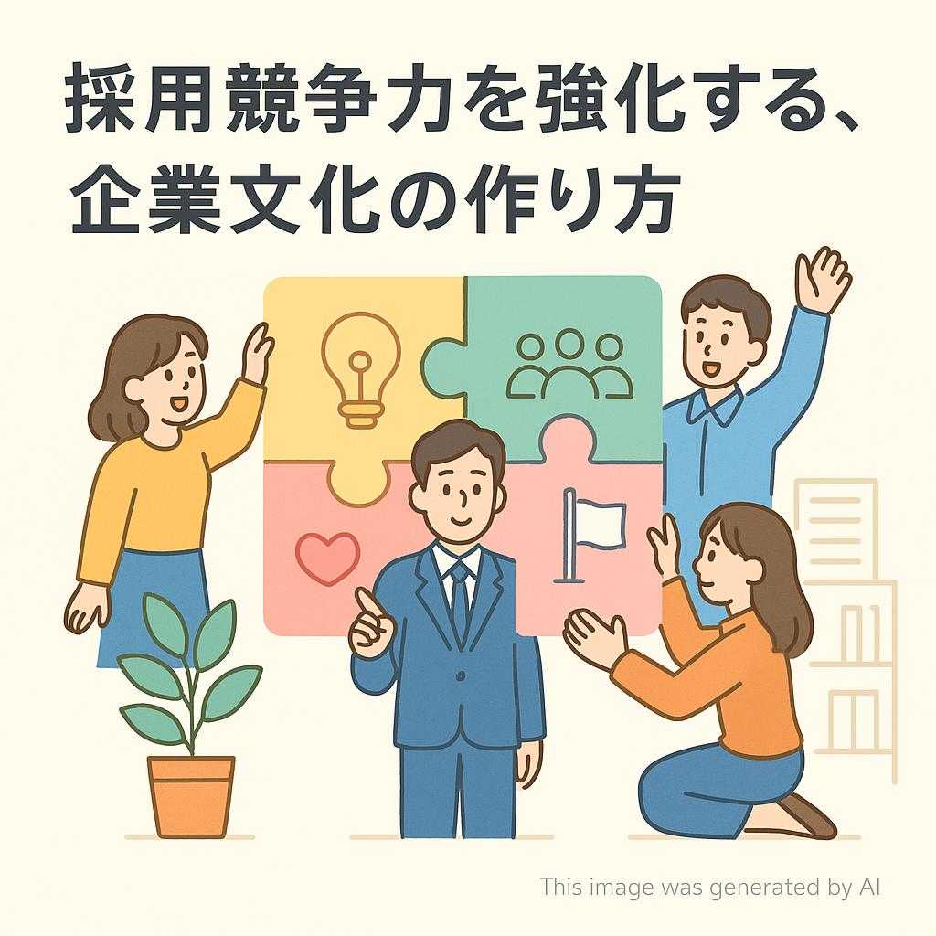 採用競争力を強化する、企業文化の作り方