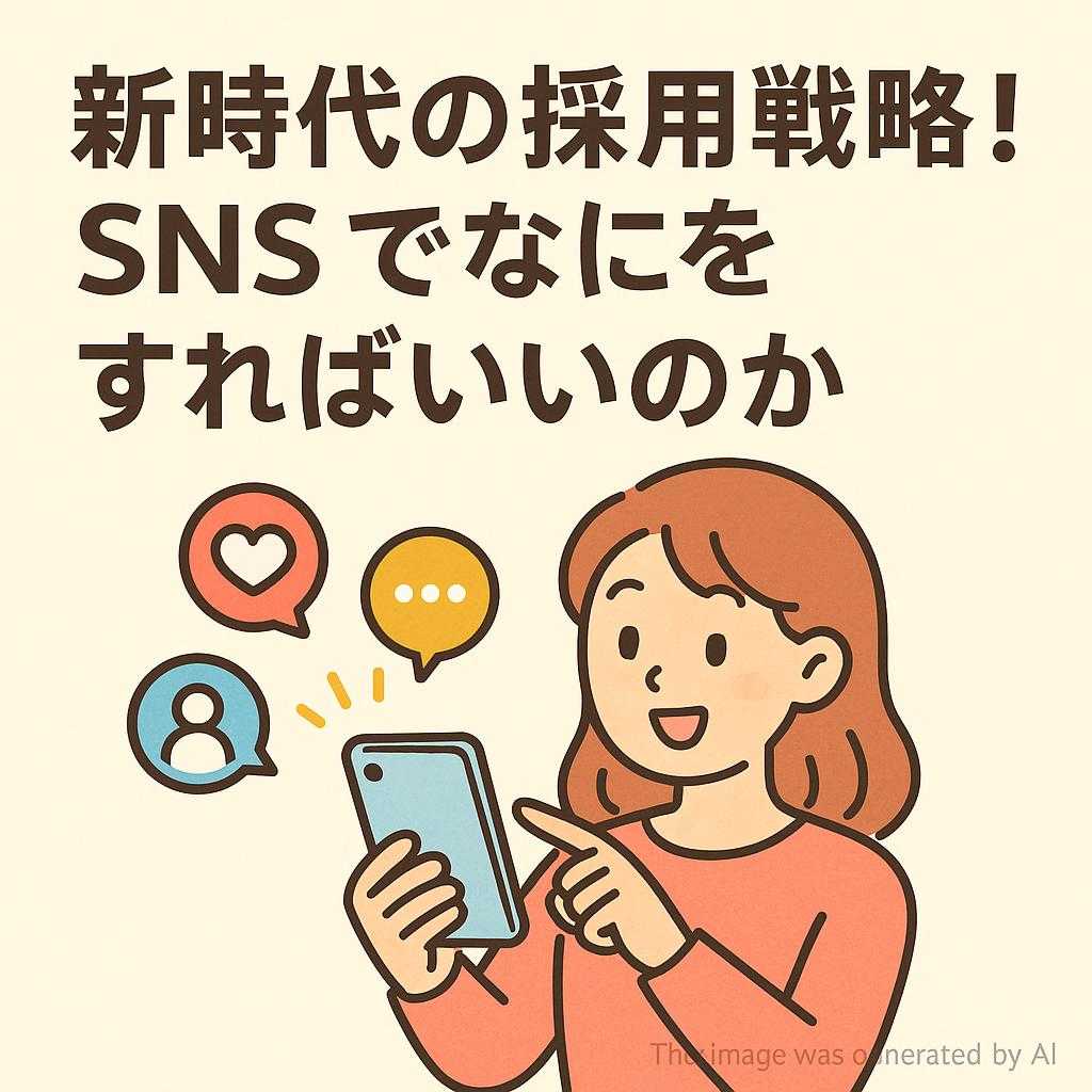 新時代の採用戦略!SNSでなにをすればいいのか