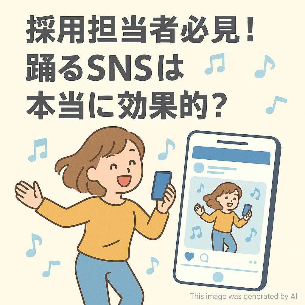 採用担当者必見!踊るSNSは本当に効果的?