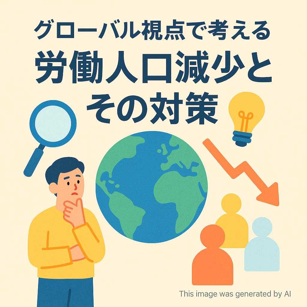 グローバル視点で考える労働人口減少とその対策