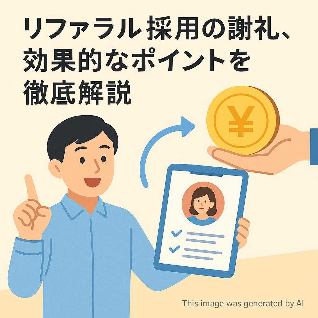 リファラル採用の謝礼、効果的なポイントを徹底解説