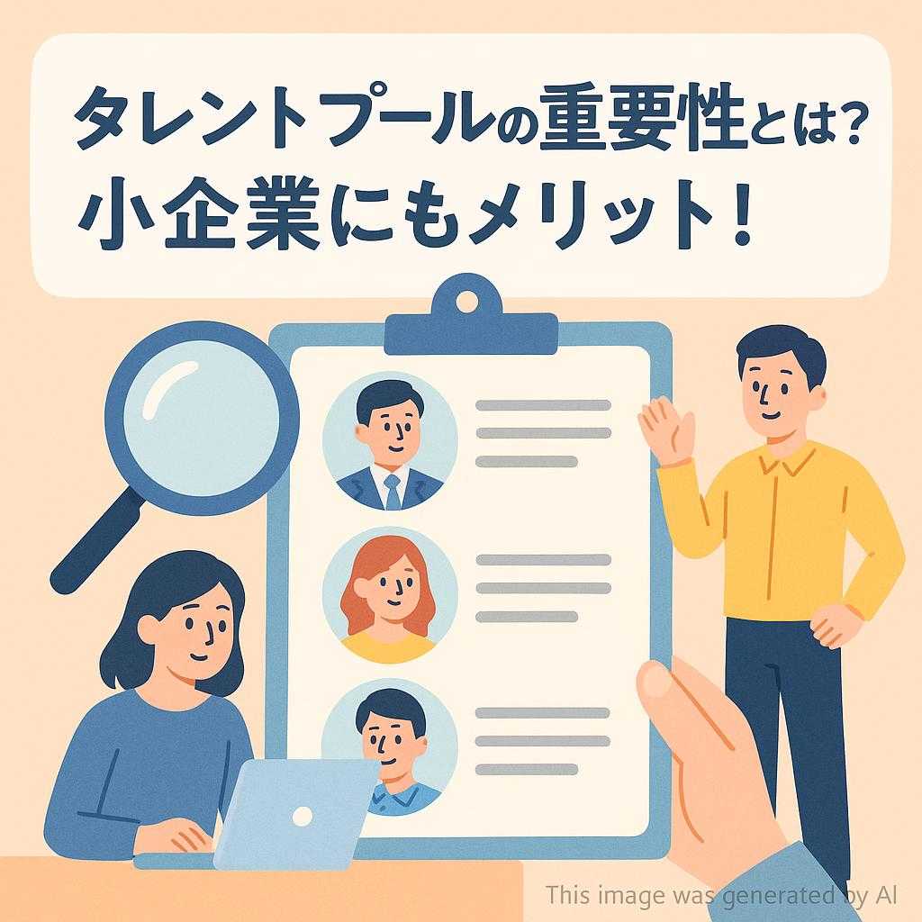 タレントプールの重要性とは?小企業にもメリット!